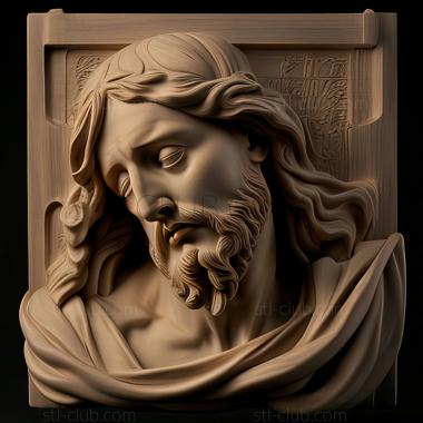 3D model st jesus (STL)